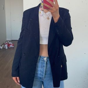 Black Oversized Blazer